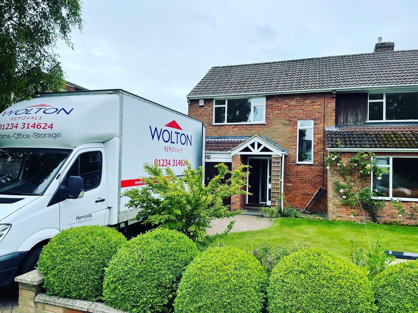Wolton Removals trucks ready for your move in Bedford