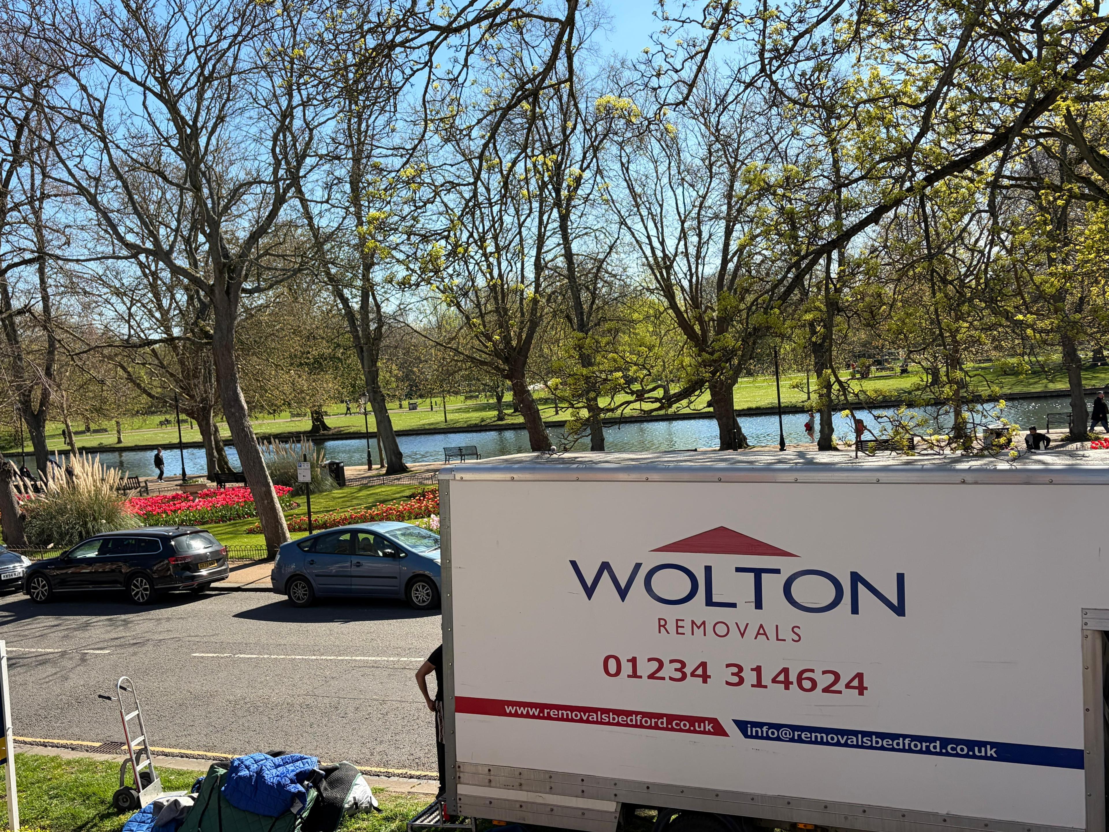 Wolton Removals trucks ready for your move in Bedford